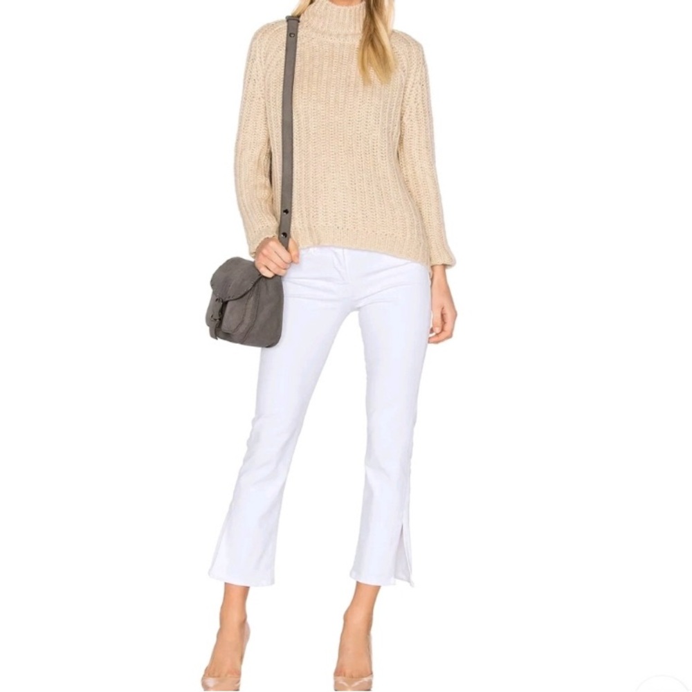 3x1 W2 Aspro Split Flare Crop Jeans